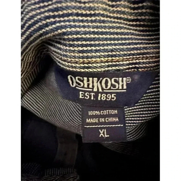 Vintage Oshkosh 1895 Workwear Denim Button Up Shirt Men’s Size XL - Picture 10 of 11